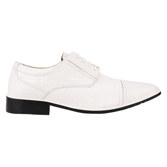 Owen Croco/Lizard Print Oxford Style Dress Shoes main image 6